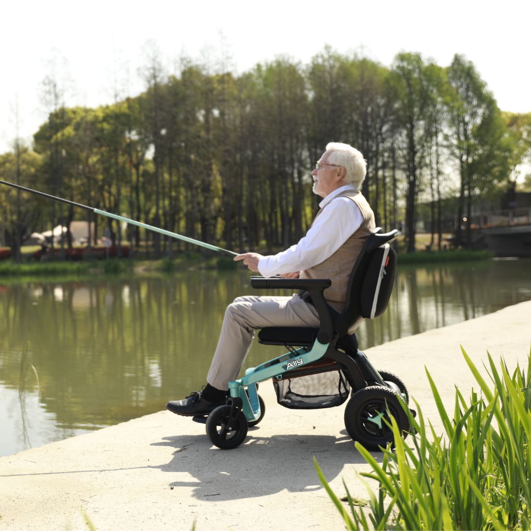 Golden Tech Ally Foldable Power Wheelchair