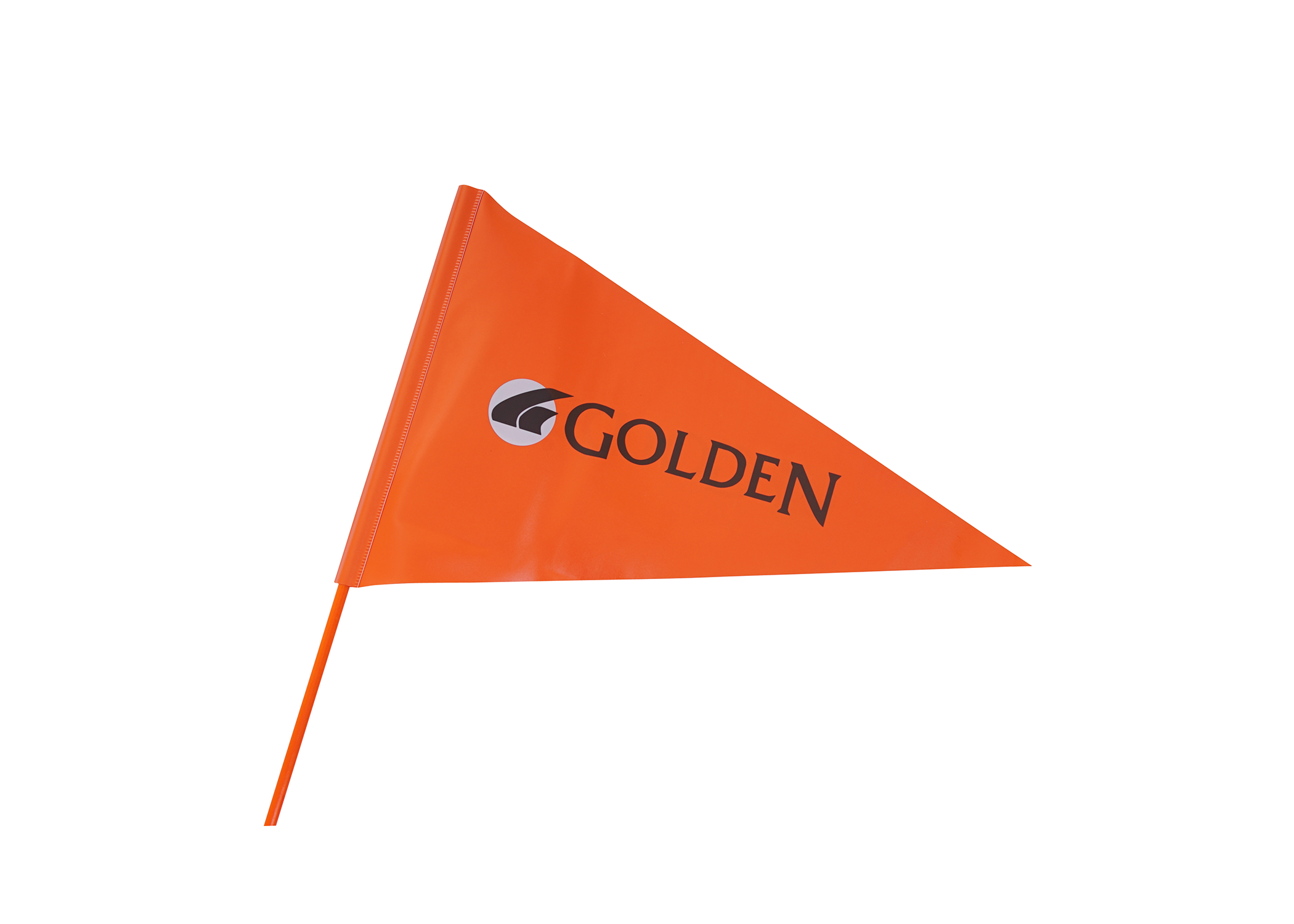 Golden Tech Safety Flag