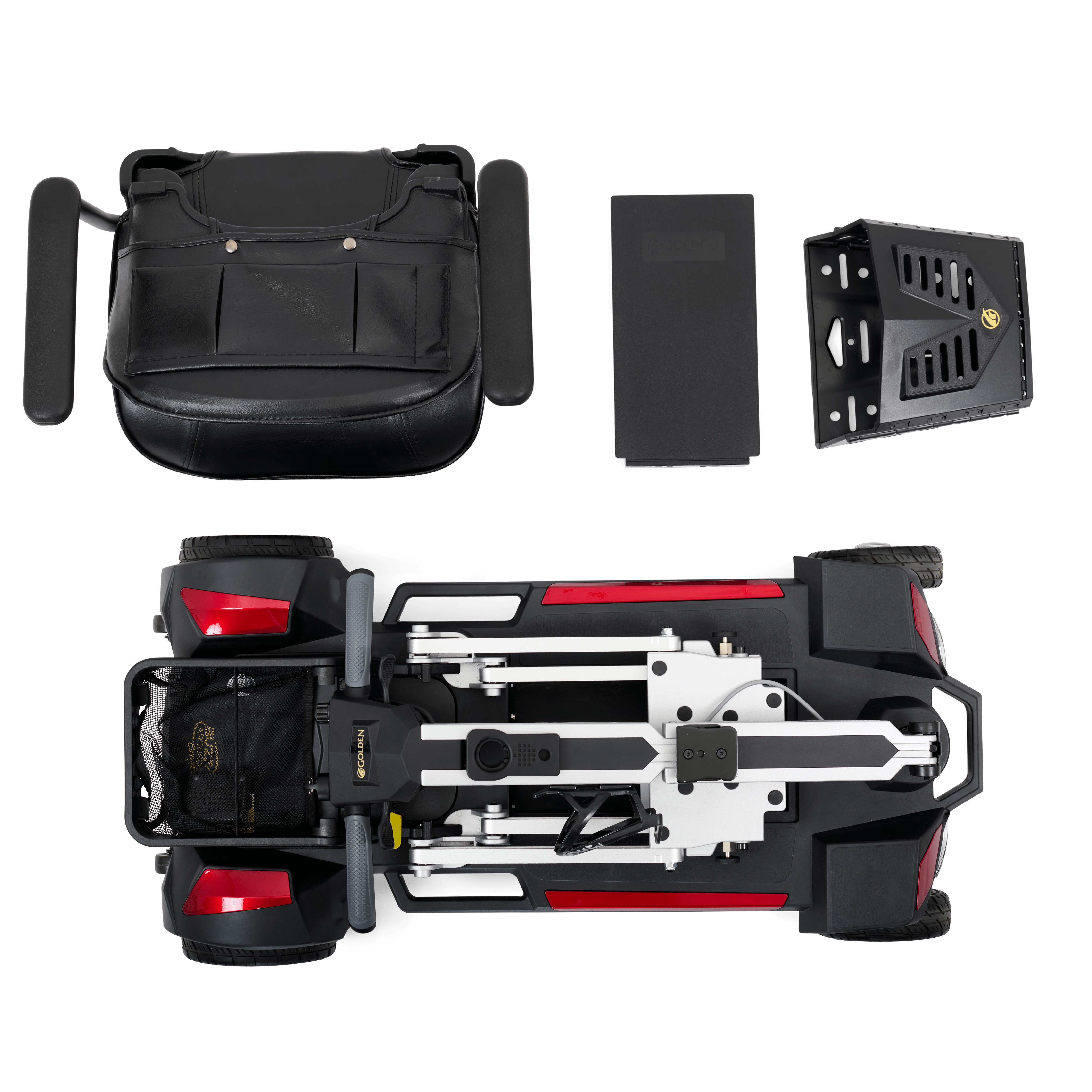 Golden Tech Buzzaround CarryOn Folding Scooter (Portable)